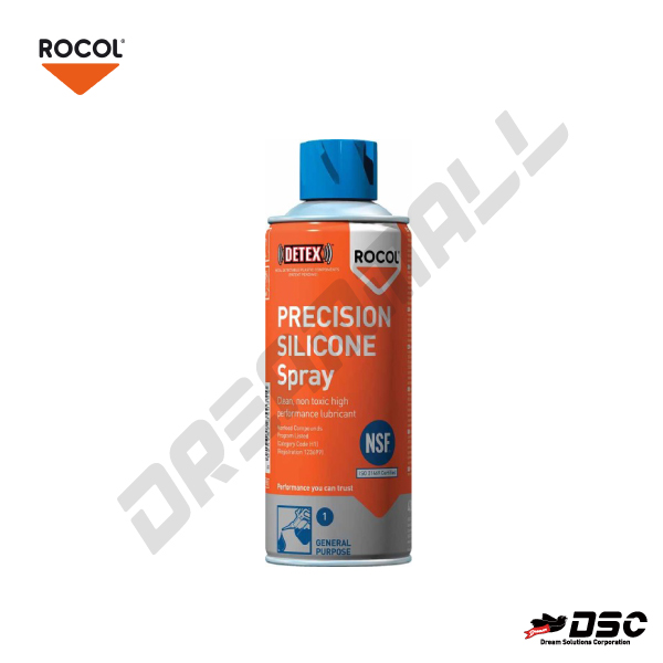 [ROCOL] PRECISION SILICONE SPRAY (34035) (로콜/식품등급고성능실리콘스프레이) 400ml/Aerosol