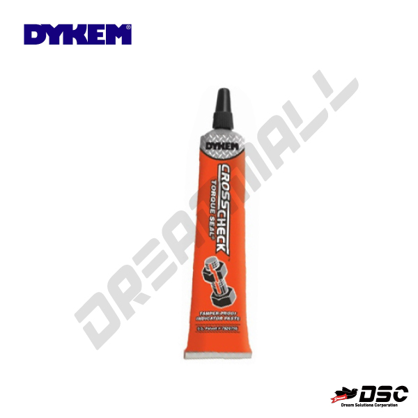DYKEM 83319 Torque Seal, Tamper-Proof Indicator Paste, White, 1 oz Tube,  Cross-Check Series