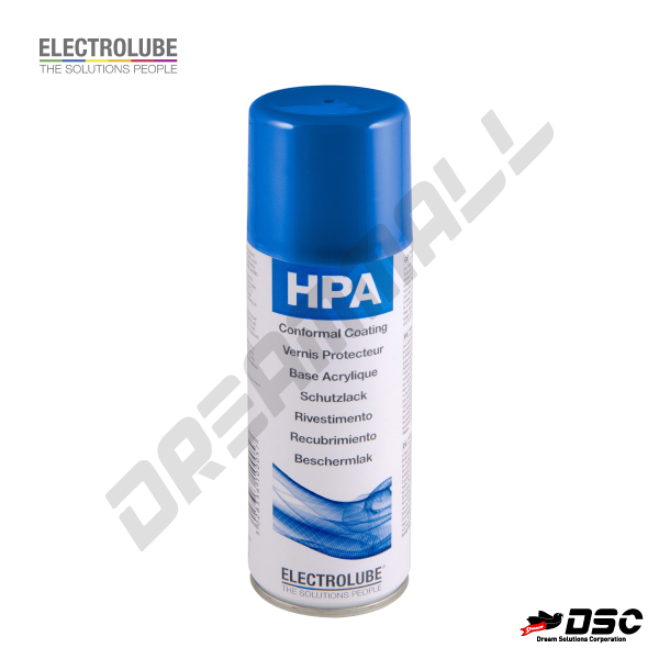 [ELECTROLUBE] 일렉트로루브/고성능아크릴코팅제 HPA-200H (High Performance Acrylic) 200ml/Aerosol