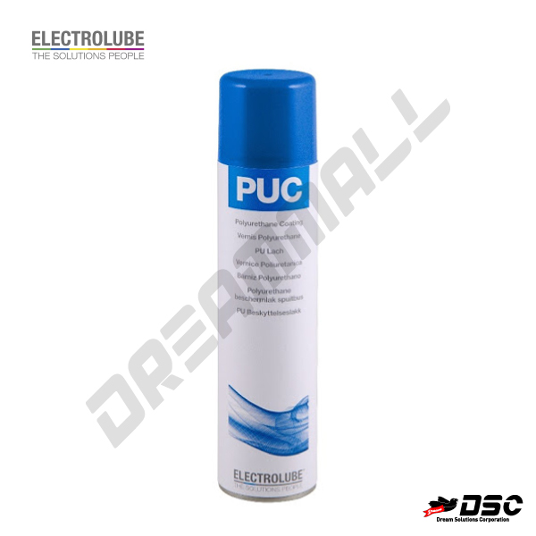[ELECTROLUBE] 일렉트로루브 PUC 400 (폴리우레탄절연코팅제 투명/Polyurethane Coating PUC 400H) 400ml/Aerosol