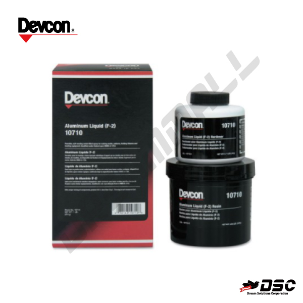 [DEVCON] 데브콘 10710/알루미늄 리퀴드,액상타입의 금속보수제 (Aluminum Liquid F-2 10710) 1LB(454g)/SET