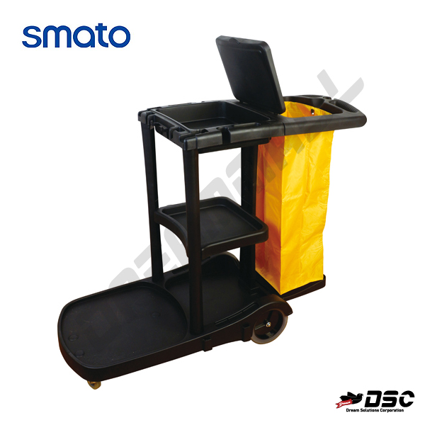 [SMATO] 스마토 청소카트 AF08180 이동식 청소도구함 청소용카트 청소운반